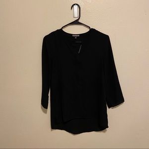 Express quarter sleeve blouse